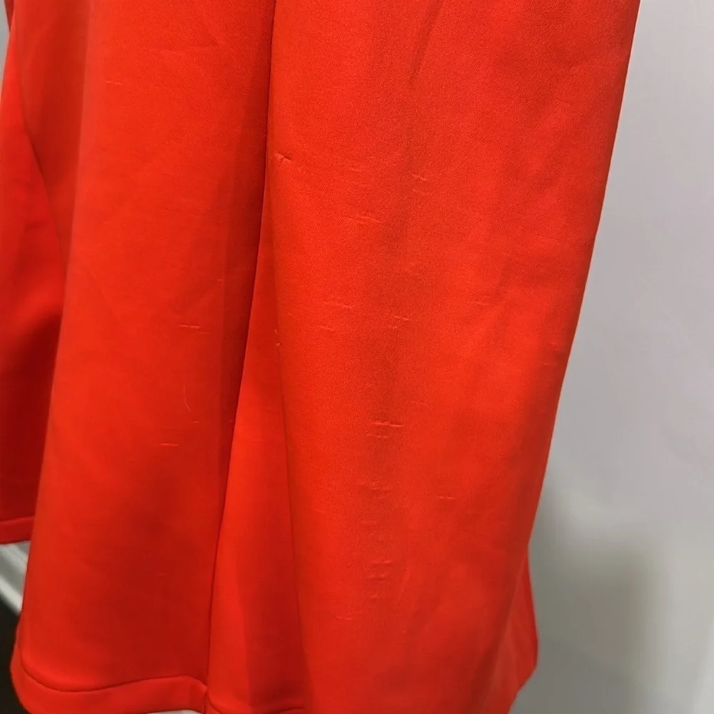🔵 Women's Red Cape Blazer Size S/M